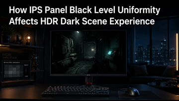 How IPS Panel Black Level Uniformity Affects HDR Dark Experience