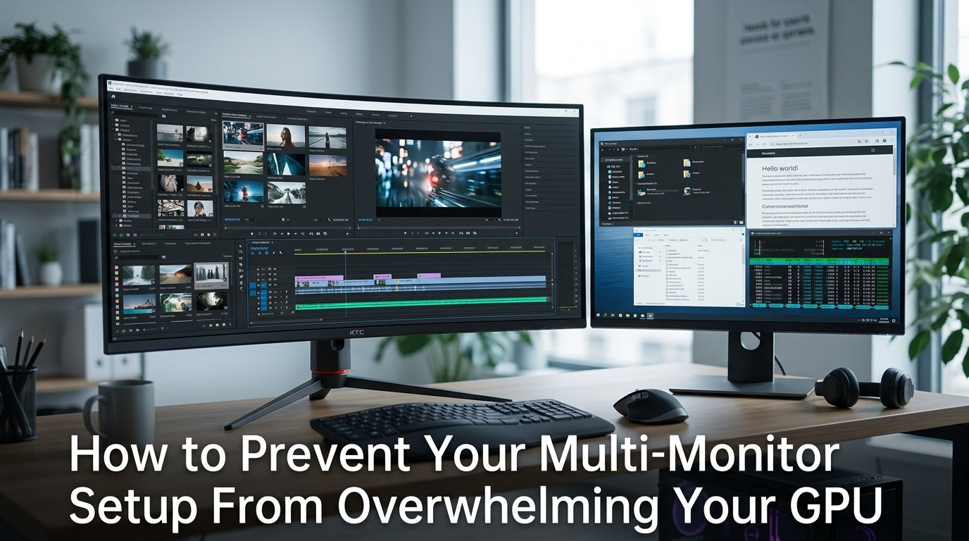 How to Prevent Your Multi-Monitor Setup From Overwhelming Your GPU