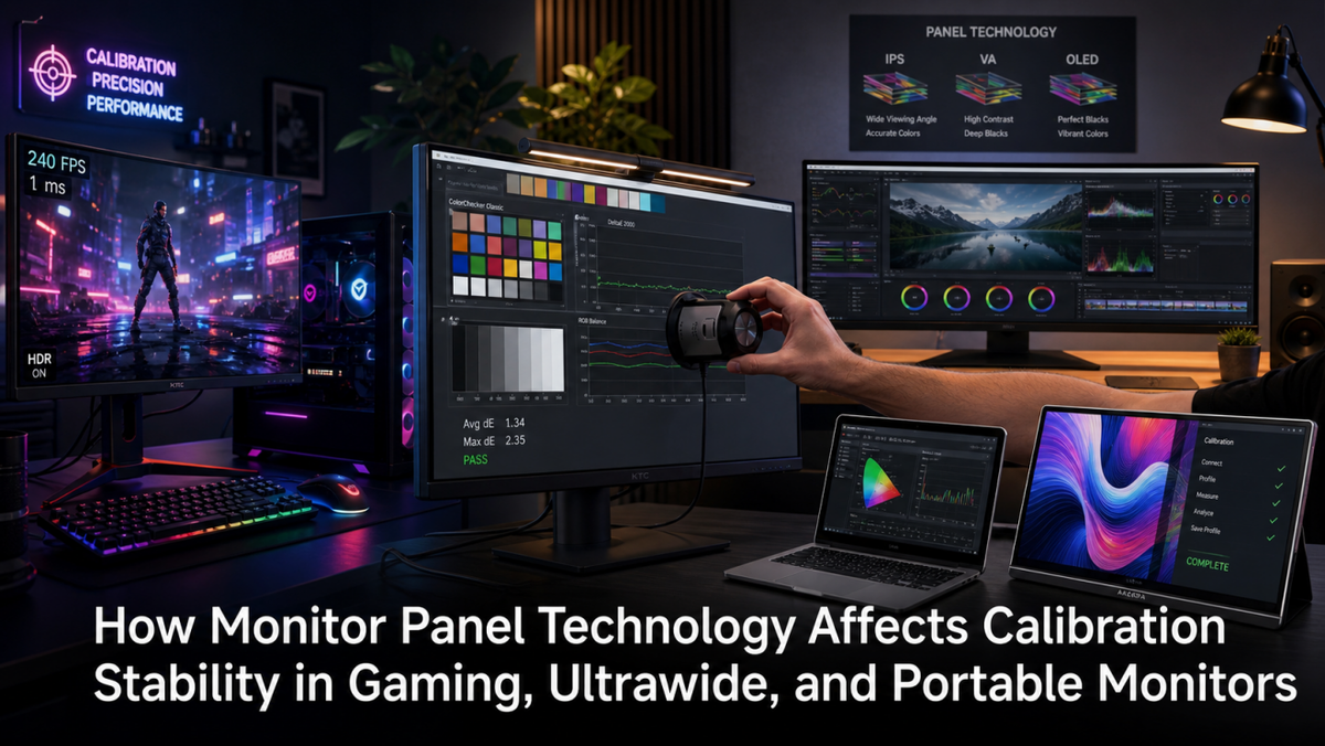 Monitor Calibration Stability: IPS vs. OLED for Gaming