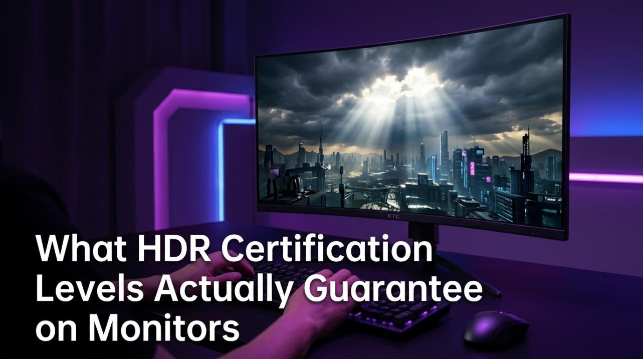 What HDR Certification Levels Actually Guarantee on Monitors