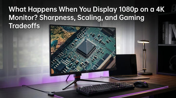 What Happens When You Display 1080p on a 4K Monitor? Sharpness, Scaling, and Gaming Tradeoffs