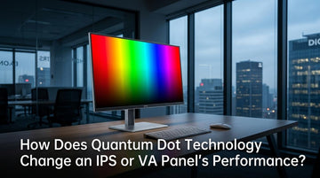 How Does Quantum Dot Technology Change an IPS or VA Panel’s Performance?