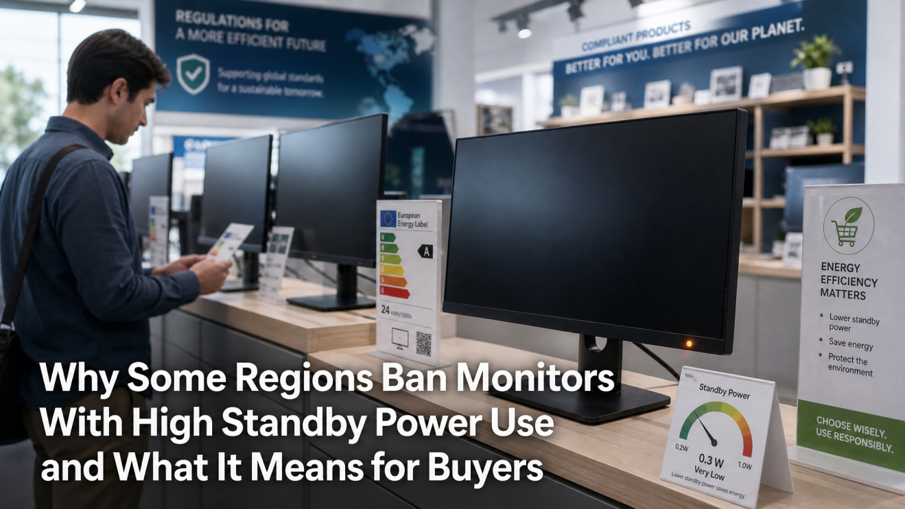 Why Some Regions Ban Monitors With High Standby Power Use and What It Means for Buyers