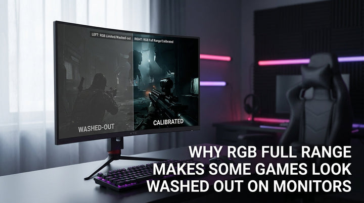 RGB Full Range & Washed Out Games: A Monitor Fix Guide