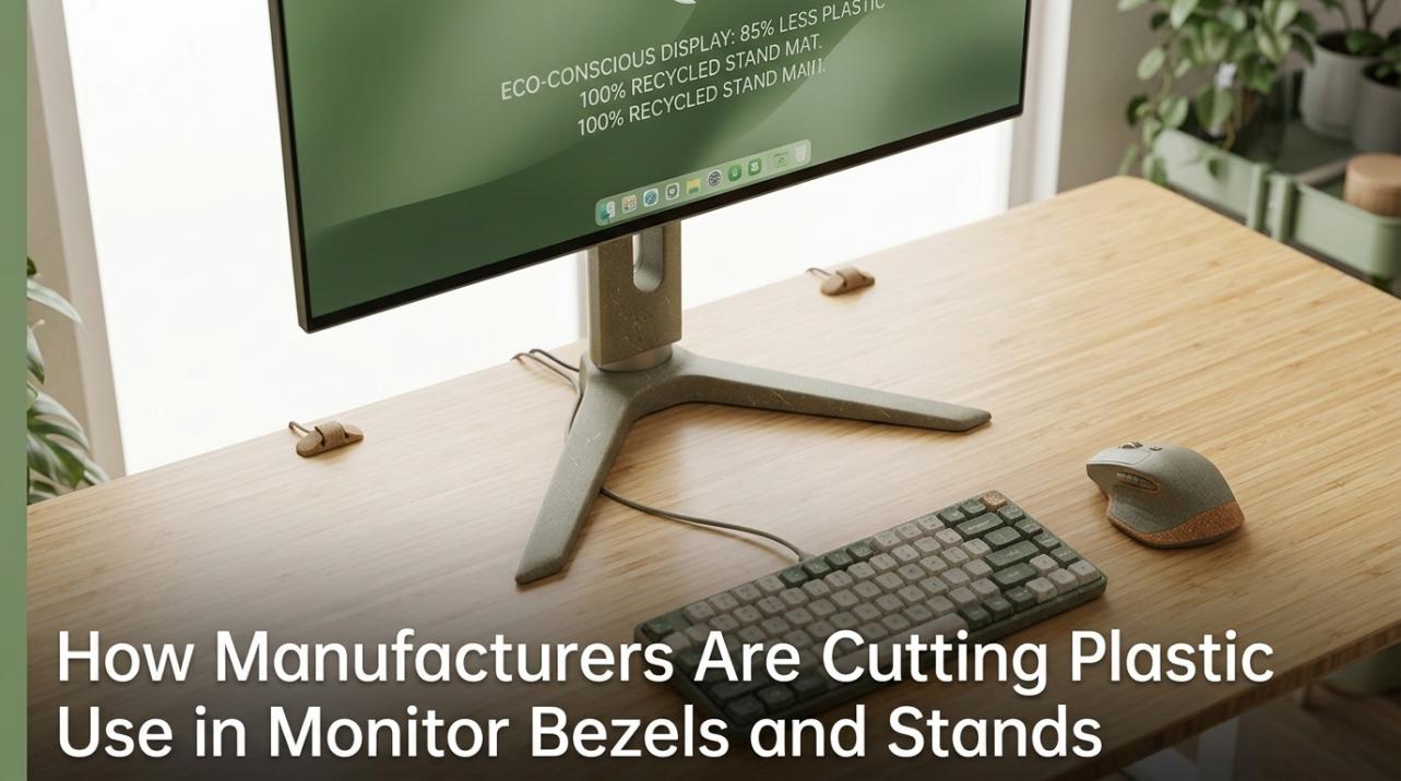 How Manufacturers Are Cutting Plastic Use in Monitor Bezels and Stands