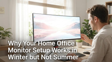 Why Your Home Office Monitor Setup Works in Winter but Not Summer