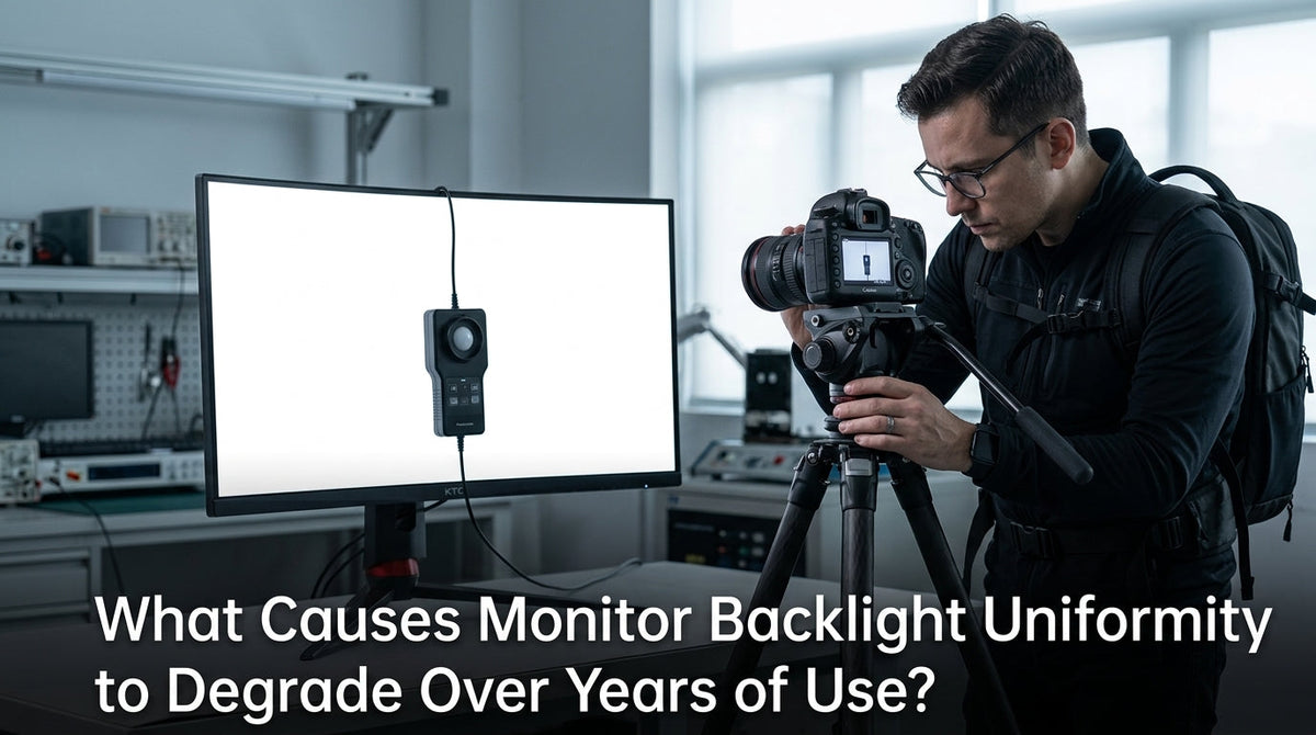 What Causes Monitor Backlight Uniformity to Degrade Over Years of Use?