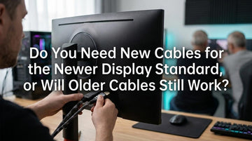 Do You Need New Cables for the Newer Display Standard, or Will Older Cables Still Work?