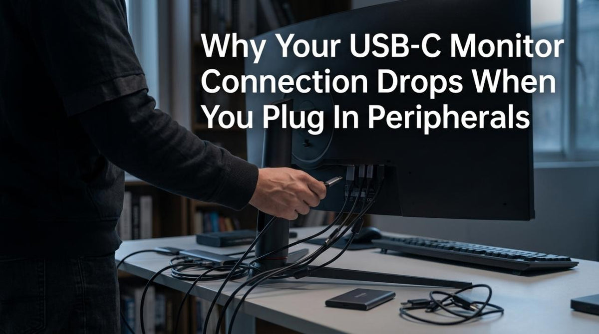 Why Your USB-C Monitor Connection Drops