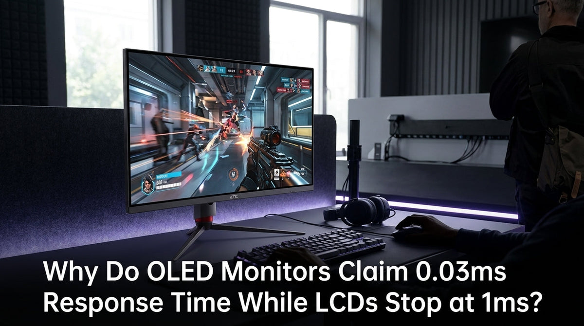 OLED 0.03ms vs. LCD 1ms Response Time: What's Real?