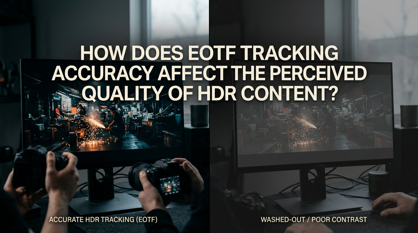 How Does EOTF Tracking Accuracy Affect the Perceived Quality of HDR Content?