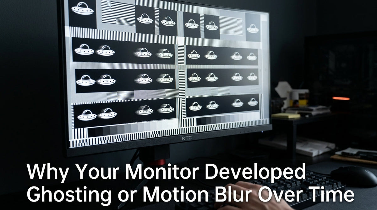 Why Your Monitor Developed Ghosting or Motion Blur Over Time