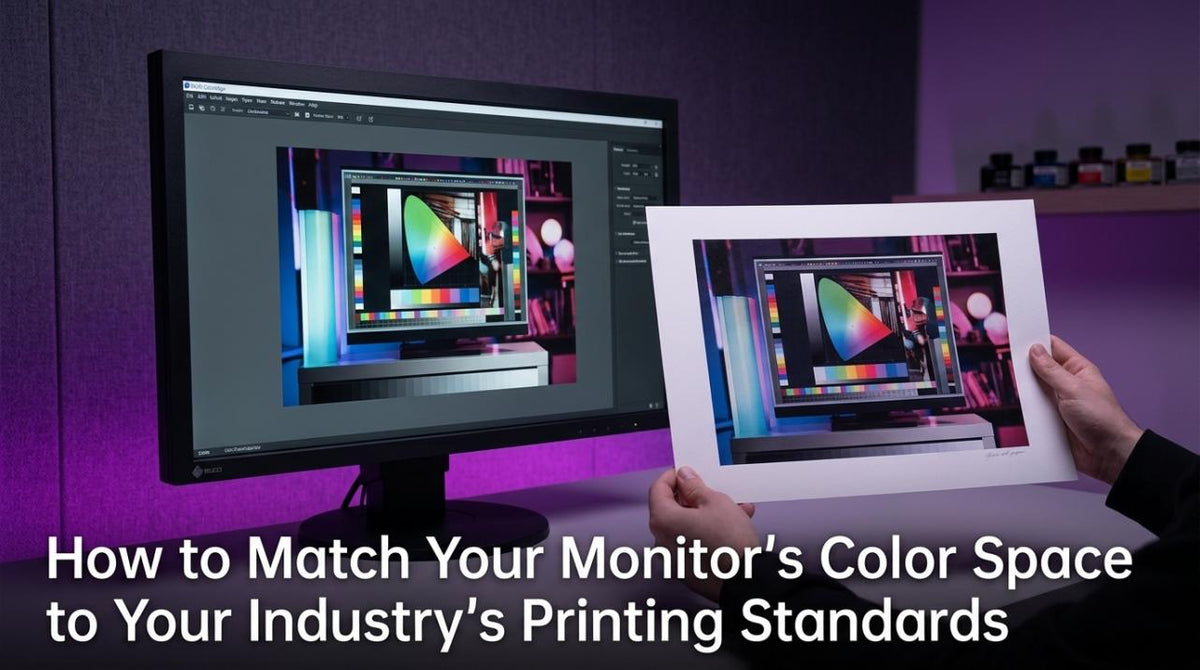 Monitor Color for Print: Match Screen to Paper Accurately