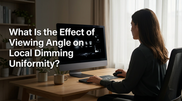 What Is the Effect of Viewing Angle on Local Dimming Uniformity?