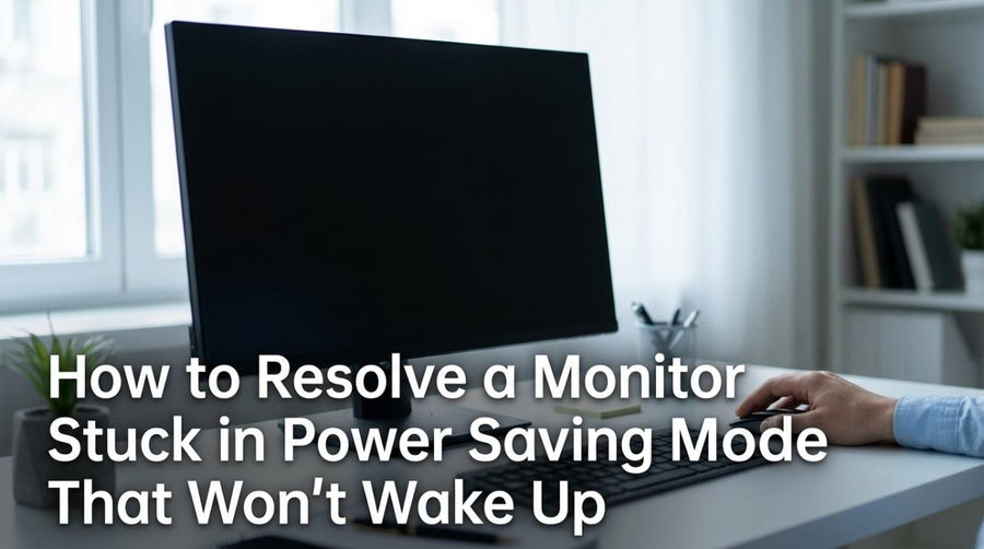 Fix a Monitor Stuck in Power Saving Mode | Quick Guide