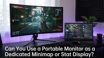 Can You Use a Portable Monitor as a Dedicated Minimap or Stat Display?