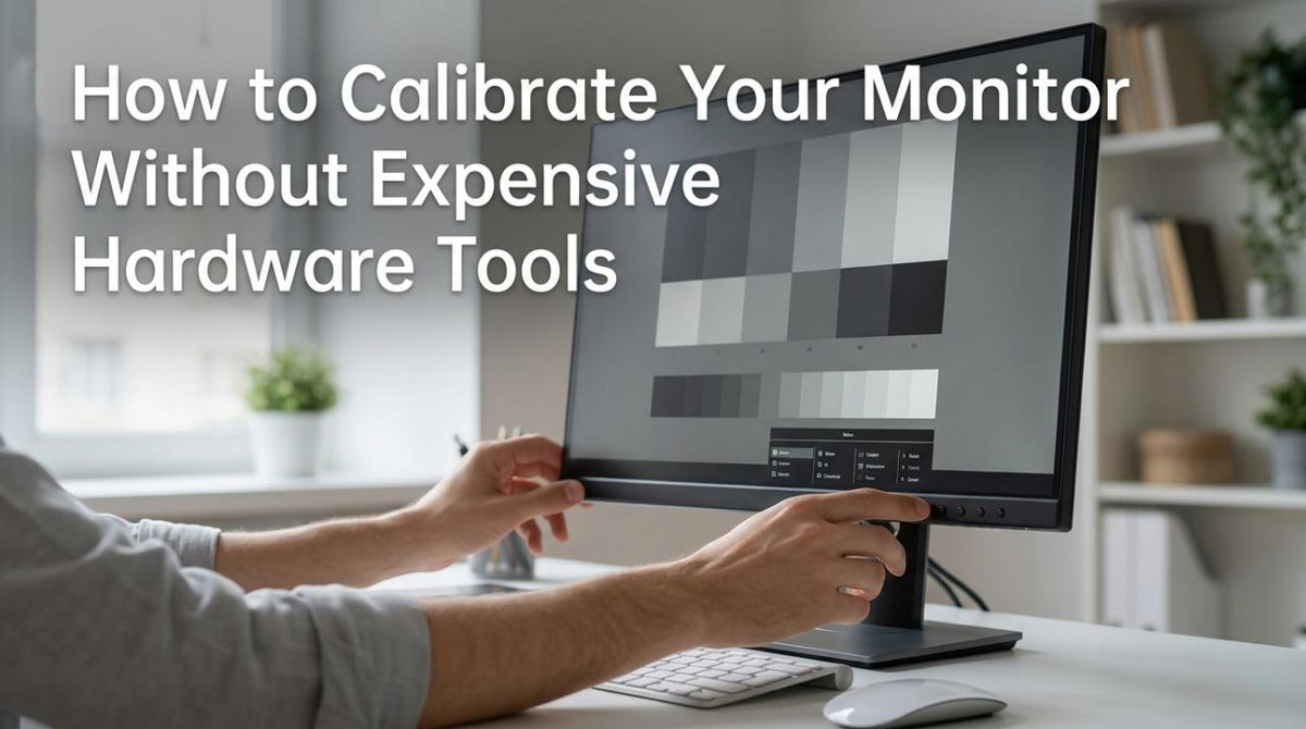 How to Calibrate Your Monitor Without Expensive Hardware Tools