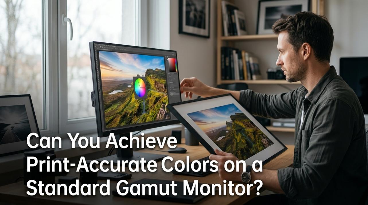 Can You Achieve Print-Accurate Colors on a Standard Gamut Monitor?