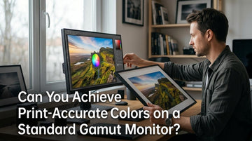 Can You Achieve Print-Accurate Colors on a Standard Gamut Monitor?