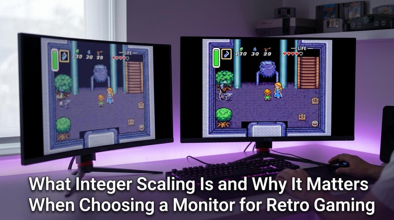 What Integer Scaling Is and Why It Matters When Choosing a Monitor for Retro Gaming
