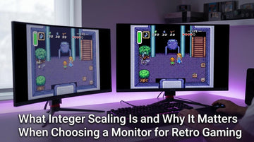 What Integer Scaling Is and Why It Matters When Choosing a Monitor for Retro Gaming