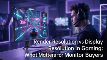 Render Resolution vs Display Resolution in Gaming: What Matters for Monitor Buyers