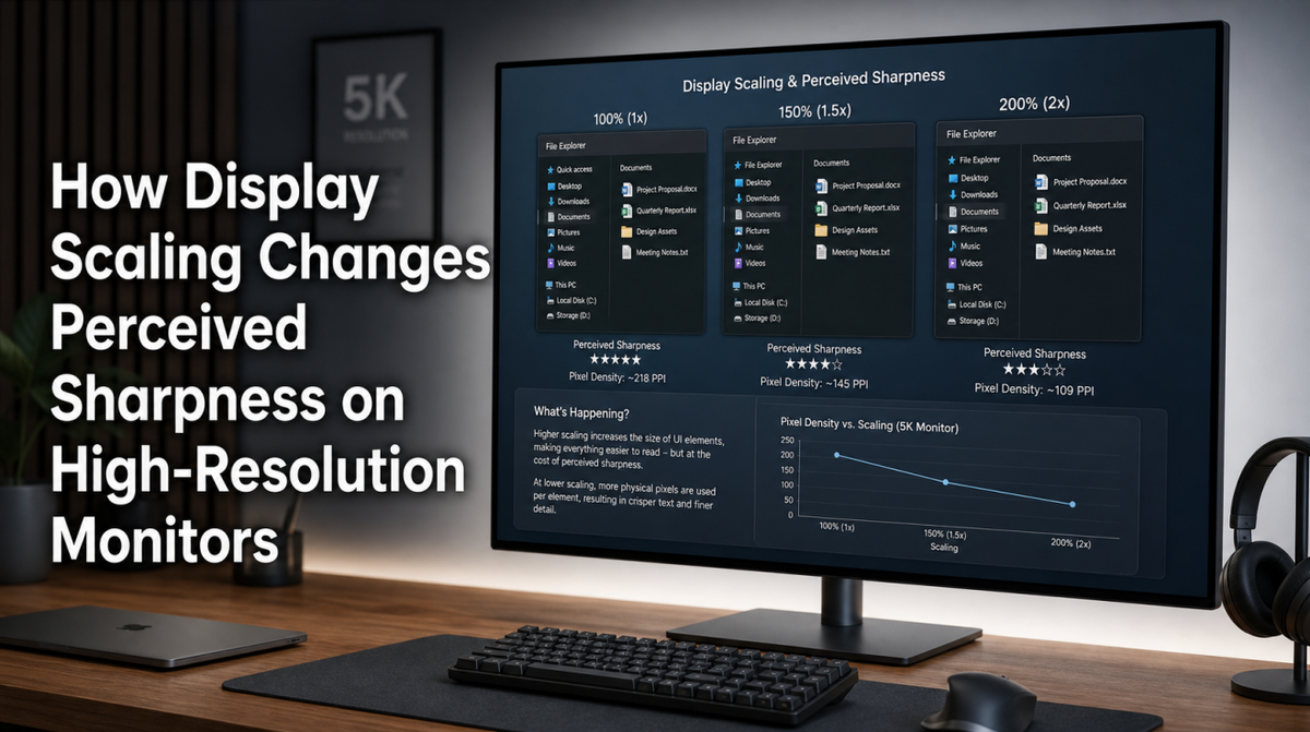 Scale Visual Display Type Display Scaling: How It Affects Monitor Sharpness