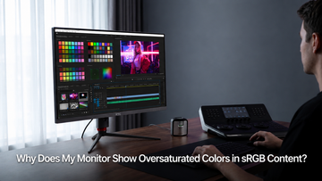 Why Does My Monitor Show Oversaturated Colors in sRGB Content?