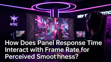 How Does Panel Response Time Interact with Frame Rate for Perceived Smoothness?