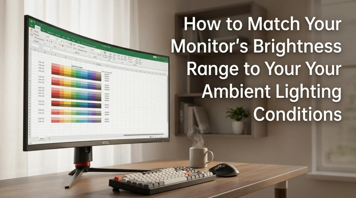 Monitor Brightness: How to Match Your Room's Light
