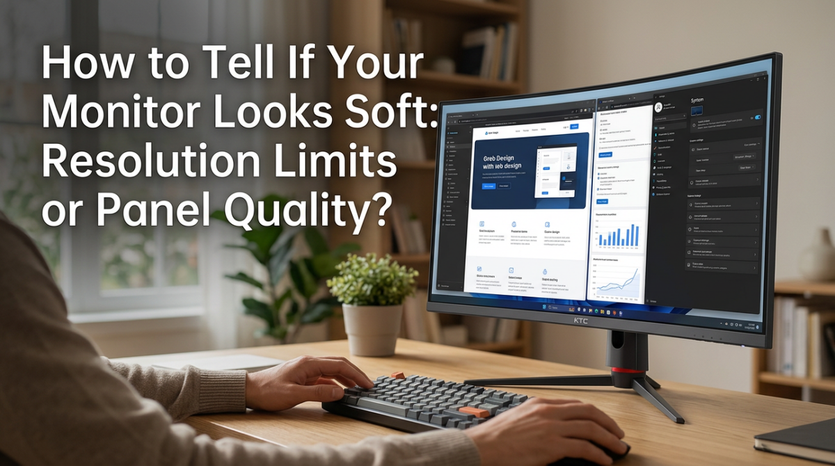 Why Your Monitor Looks Blurry: Settings vs. Panel Quality