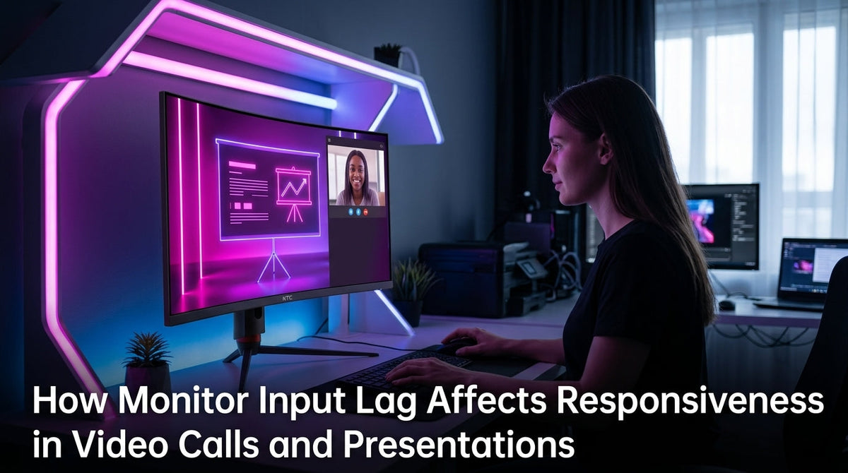 Monitor Input Lag's Impact on Video Calls & Presentations