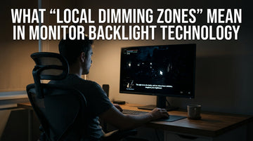 What “Local Dimming Zones” Mean in Monitor Backlight Technology