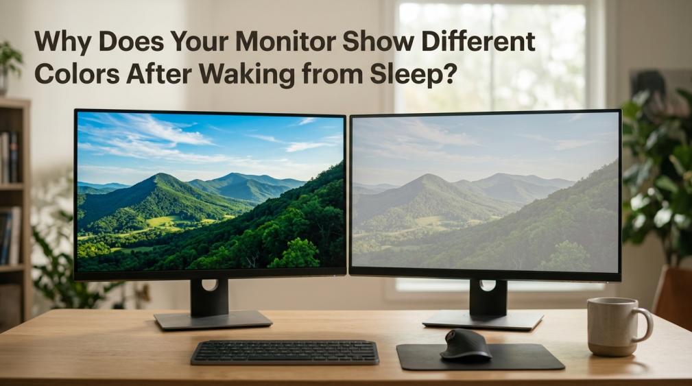 Why Does Your Monitor Show Different Colors After Waking from Sleep?