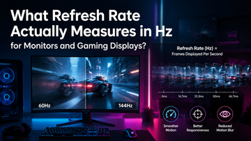 What Refresh Rate Actually Measures in Hz for Monitors and Gaming Displays