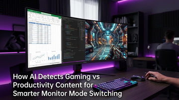 How AI Detects Gaming vs Productivity Content for Smarter Monitor Mode Switching
