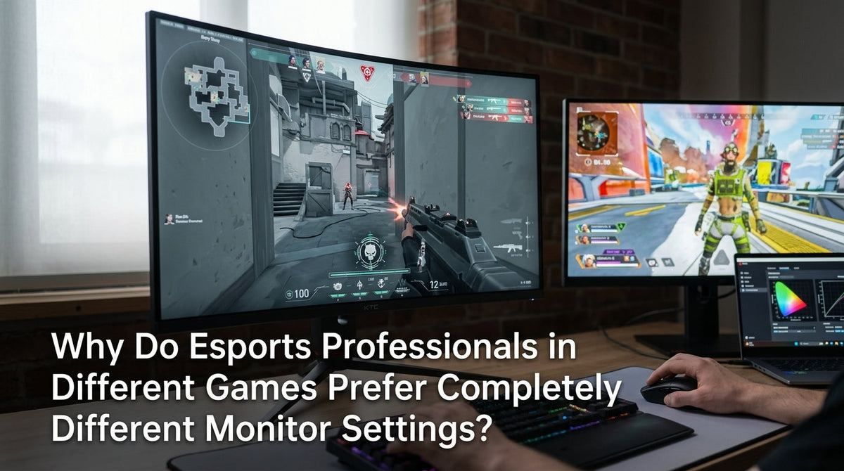Esports Monitor Settings: Why Pros Use Different Setups