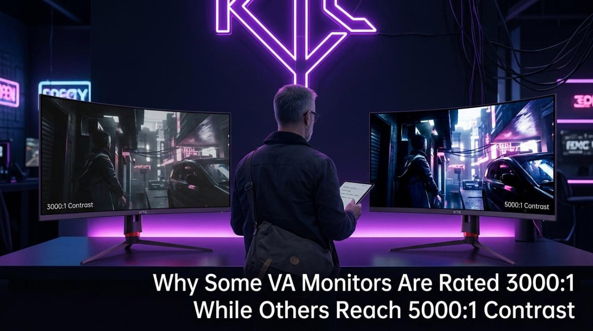 Why Some VA Monitors Are Rated 3000:1 While Others Reach 5000:1 Contrast