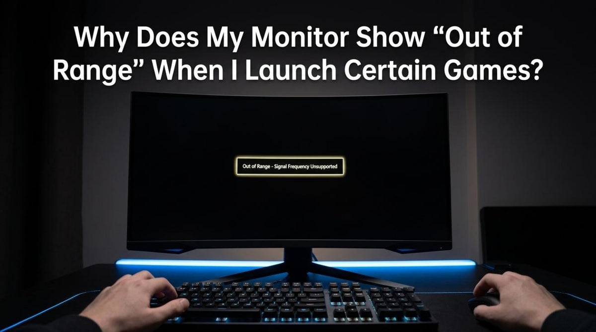 Fix Monitor 'Out of Range' Error When Gaming
