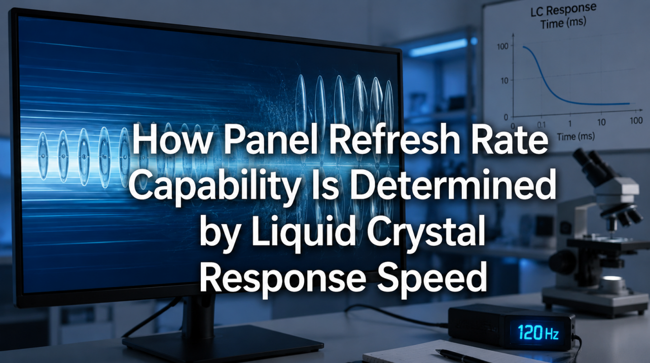 How Panel Refresh Rate Capability Is Determined by Liquid Crystal Response Speed