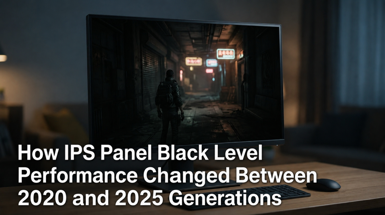 How IPS Panel Black Level Performance Changed Between 2020 and 2025 Generations