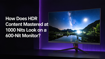 How Does HDR Content Mastered at 1000 Nits Look on a 600-Nit Monitor?