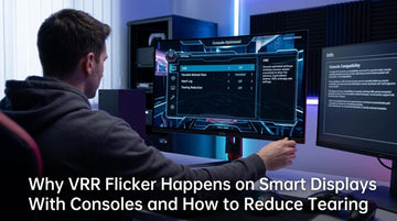 Why VRR Flicker Happens on Smart Displays With Consoles and How to Reduce Tearing