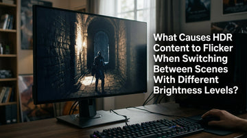 What Causes HDR Content to Flicker When Switching Between Scenes With Different Brightness Levels?