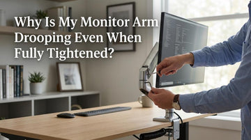 Why Is My Monitor Arm Drooping Even When Fully Tightened