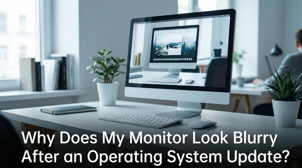 How to Fix a Blurry Monitor After an OS Update
