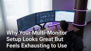 Why Your Multi-Monitor Setup Looks Great But Feels Exhausting to Use