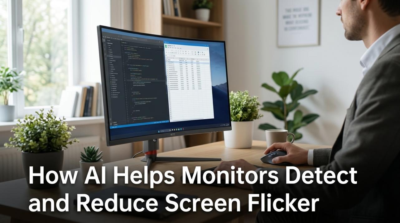 How AI Helps Monitors Detect and Reduce Screen Flicker