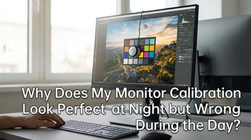 Why Does My Monitor Calibration Look Perfect at Night but Wrong During the Day?