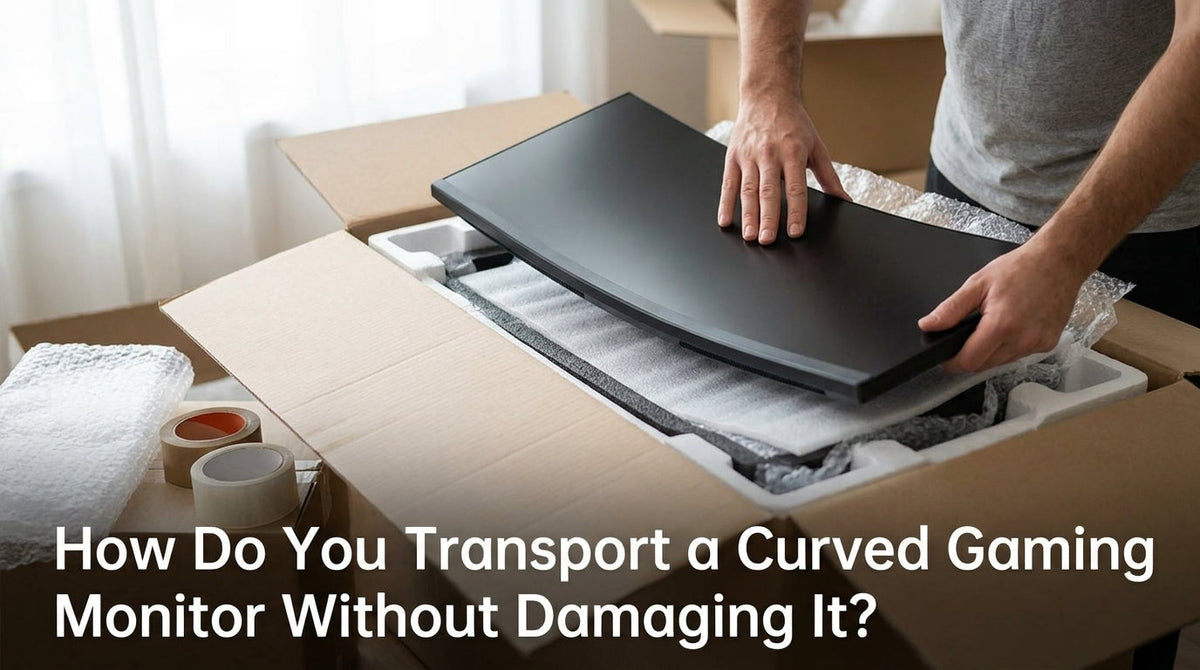 How Do You Transport a Curved Gaming Monitor Without Damaging It?